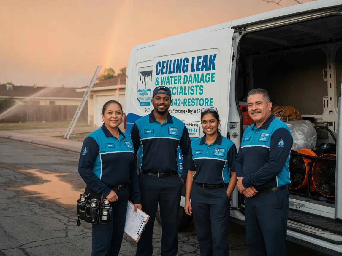 Ceiling Leak Cleanup company in Dracut, MA